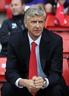 Images Dated 14th July 2012: Arsene Wenger: Arsenal Manager at 2012 Pre-Season Match against Anderlecht