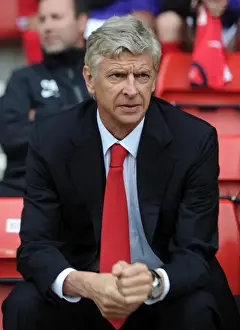 Arsenal V Anderlecht 2012-13 - Pre Season Prints: Arsene Wenger: Arsenal Manager at 2012 Pre-Season Match against Anderlecht