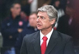 Arsenal v CSKA Moscow 2006-07 Collection: Arsene Wenger the Arsenal Manager