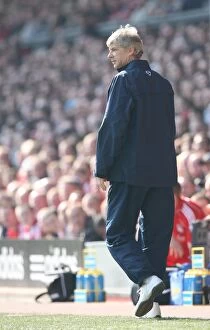 Liverpool v Arsenal 2006-7 Collection: Arsene Wenger (Arsenal manager)
