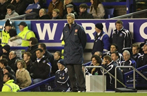 Everton V Arsenal 2007-08 Prints: Arsene Wenger the Arsenal Manager