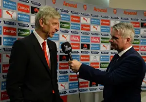 Arsenal V West Ham United 2014/15 Prints: Arsene Wenger: Arsenal Manager Ahead of Arsenal v West Ham United, Premier League 2015