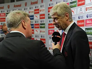 Arsenal V Manchester City 2016-17 Prints: Arsene Wenger: Arsenal Manager Ahead of Arsenal vs Manchester City (2016-17)