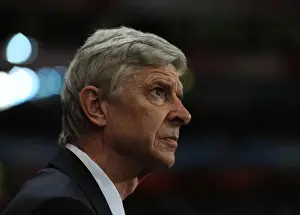 Arsenal V Monaco 2104/15 Prints: Arsene Wenger: Arsenal Manager Ahead of Arsenal vs AS Monaco UEFA Champions League Clash