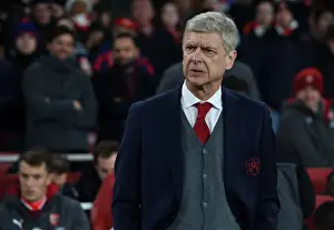 Arsenal V West Ham United - Carabao Cup 2017-18 Prints: Arsene Wenger: Arsenal Manager Ahead of Carabao Cup Quarterfinal vs West Ham United