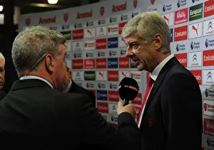 Arsenal V Manchester City 2016-17 Prints: Arsene Wenger: Arsenal Manager Ahead of Manchester City Clash (April 2017)