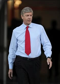 Images Dated 24th August 2011: Arsene Wenger: Arsenal Manager Ahead of Udinese Clash in UEFA Champions League Play-Offs