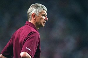 Arsene Wenger the Arsenal Manager. Ajax 0: 1 Arsenal