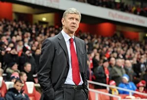 Images Dated 5th January 2011: Arsene Wenger the Arsenal Manager. Arsenal 0: 0 Manchester City. Barclays Premier League