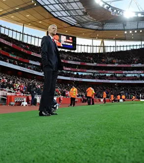 Arsene Wenger the Arsenal Manager. Arsenal 1: 0 Leicester City