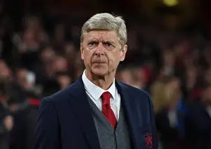 Arsenal V West Bromwich Albion 2017-18 Prints: Arsene Wenger the Arsenal Manager. Arsenal 2: 0 West Bromwich Albion. Premier League
