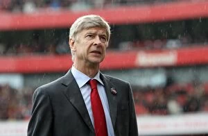 Images Dated 16th October 2010: Arsene Wenger the Arsenal Manager. Arsenal 2: 1 Birmingham City. Barclays Premier League