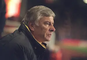 Arsene Wenger the Arsenal Manager. Arsenal 3: 0 Reading