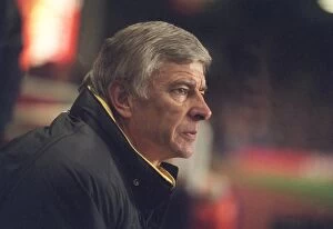 Arsene Wenger the Arsenal Manager. Arsenal 3:0 Reading
