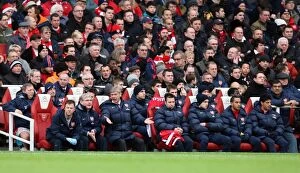 Images Dated 27th December 2009: Arsene Wenger the Arsenal Manager. Arsenal 3: 0 Aston Villa. Barclays Premier League