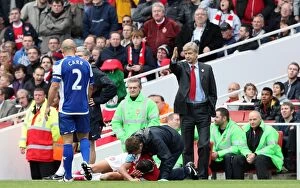 Images Dated 16th October 2010: Arsene Wenger the Arsenal Manager (Arsenal). Arsenal 2: 1 Birmingham City
