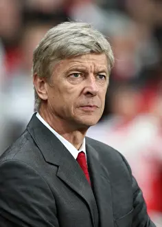 Arsenal V Shaktar Donetsk 2010 - 11 Prints: Arsene Wenger the Arsenal Manager. Arsenal 5: 1 Shaktar Donetsk. UEFA Champions League