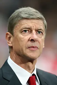 Arsenal V SC Braga 2010-11 Prints: Arsene Wenger the Arsenal Manager. Arsenal 6: 0 SC Braga. UEFA Champions League