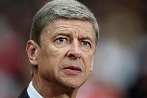 Images Dated 15th September 2010: Arsene Wenger the Arsenal Manager. Arsenal 6: 0 SC Braga. UEFA Champions League