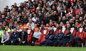 Wenger Arsene Collection: Arsene Wenger the Arsenal Manager and the Arsenal subs