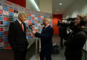 Arsenal V West Ham United 2014/15 Prints: Arsene Wenger - Arsenal Manager Before Arsenal v West Ham United, Premier League 2015