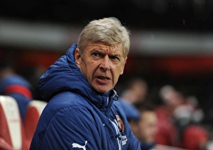 Arsenal V Queens Park Rangers 2014-15 Prints: Arsene Wenger: Arsenal Manager before Arsenal vs. Queens Park Rangers (2014-15)