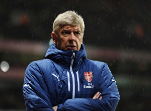 Arsenal V Queens Park Rangers 2014-15 Prints: Arsene Wenger: Arsenal Manager before Arsenal vs. Queens Park Rangers (2014-15)