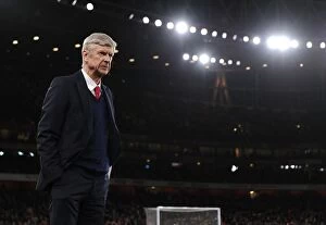 Arsenal v Southampton 2015-16 Collection: Arsene Wenger: Arsenal Manager Before Arsenal vs Southampton, Premier League 2015-16