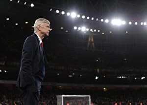Arsenal v Southampton 2015-16 Collection: Arsene Wenger: Arsenal Manager before Arsenal vs Southampton, Premier League 2015-16