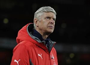 Images Dated 25th October 2016: Arsene Wenger: Arsenal Manager Before Arsenal vs. Reading, 2016 (EFL Cup)