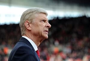 Images Dated 7th May 2017: Arsene Wenger: Arsenal Manager Before Arsenal vs Manchester United, Premier League 2016-17
