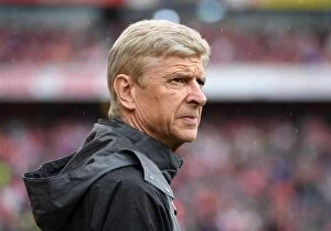 Arsenal v Benfica - Emirates Cup 2017-18 Collection: Arsene Wenger: Arsenal Manager before Arsenal vs Benfica, Emirates Cup 2017-18
