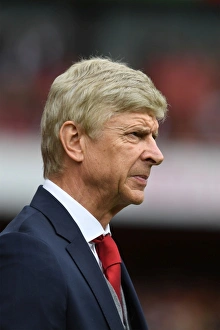 Arsenal V Brighton And Hove Albion 2017-18 Prints: Arsene Wenger: Arsenal Manager Before Arsenal vs. Brighton & Hove Albion (2017-18)