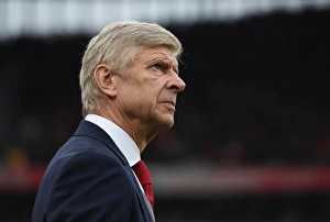 Arsenal V Tottenham Hotspur 2017-18 Prints: Arsene Wenger: Arsenal Manager Before Arsenal vs. Tottenham Hotspur (2017-18)