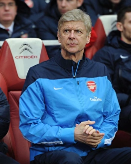 Arsenal V Cardiff City 2013-14 Prints: Arsene Wenger: Arsenal Manager Before Arsenal vs. Cardiff City (2013-14)