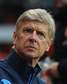 Arsenal V Cardiff City 2013-14 Prints: Arsene Wenger: Arsenal Manager Before Arsenal vs. Cardiff City (2013-14)
