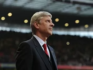 Images Dated 28th April 2014: Arsene Wenger: Arsenal Manager before Arsenal vs Newcastle United, Premier League 2013/14