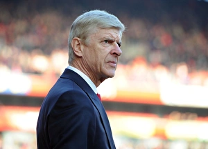 Arsenal V Burnley 2016-17 Prints: Arsene Wenger: Arsenal Manager Before Arsenal vs Burnley, Premier League 2016-17