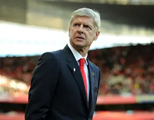 Arsenal V Burnley 2014/15 Prints: Arsene Wenger: Arsenal Manager before Arsenal vs Burnley (2014/15)