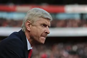 Arsenal V Crystal Palace 2015-16 Prints: Arsene Wenger: Arsenal Manager before Arsenal vs Crystal Palace, Premier League 2015-16