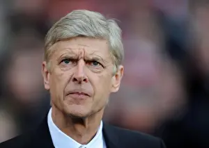 Arsenal V Crystal Palace 2013-14 Prints: Arsene Wenger: Arsenal Manager Before Arsenal vs Crystal Palace, 2013-14