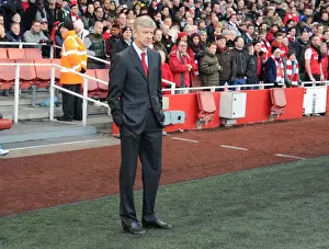 Arsene Wenger, Arsenal Manager: Arsenal vs Everton, Premier League 2011-12