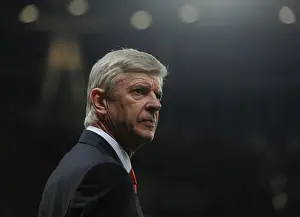 Arsenal V Leicester City 2014-15 Prints: Arsene Wenger: Arsenal Manager Before Arsenal vs Leicester City, 2014-15