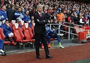 Arsenal V Liverpool 2014-15 Prints: Arsene Wenger: Arsenal Manager Before Arsenal vs Liverpool (2014-15)
