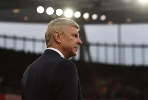 Arsenal V Newcastle United 2017-18 Prints: Arsene Wenger: Arsenal Manager before Arsenal vs Newcastle United