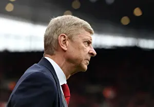 Arsenal V Stoke City 2017-18 Prints: Arsene Wenger: Arsenal Manager Before Arsenal vs Stoke City, Premier League 2017-18