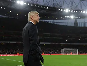 Arsenal V Stoke City 2016-17 Prints: Arsene Wenger: Arsenal Manager before Arsenal vs Stoke City (2016-17)