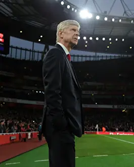 Arsenal V Stoke City 2016-17 Prints: Arsene Wenger: Arsenal Manager Before Arsenal vs Stoke City (2016-17)