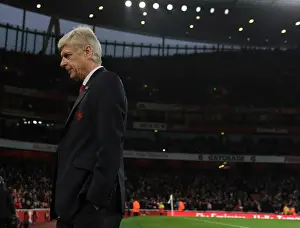 Arsenal V Stoke City 2016-17 Prints: Arsene Wenger: Arsenal Manager before Arsenal vs Stoke City (2016-17)