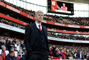 Arsenal V Sunderland 2013-14 Prints: Arsene Wenger: Arsenal Manager Before Arsenal vs Sunderland, 2013-14
